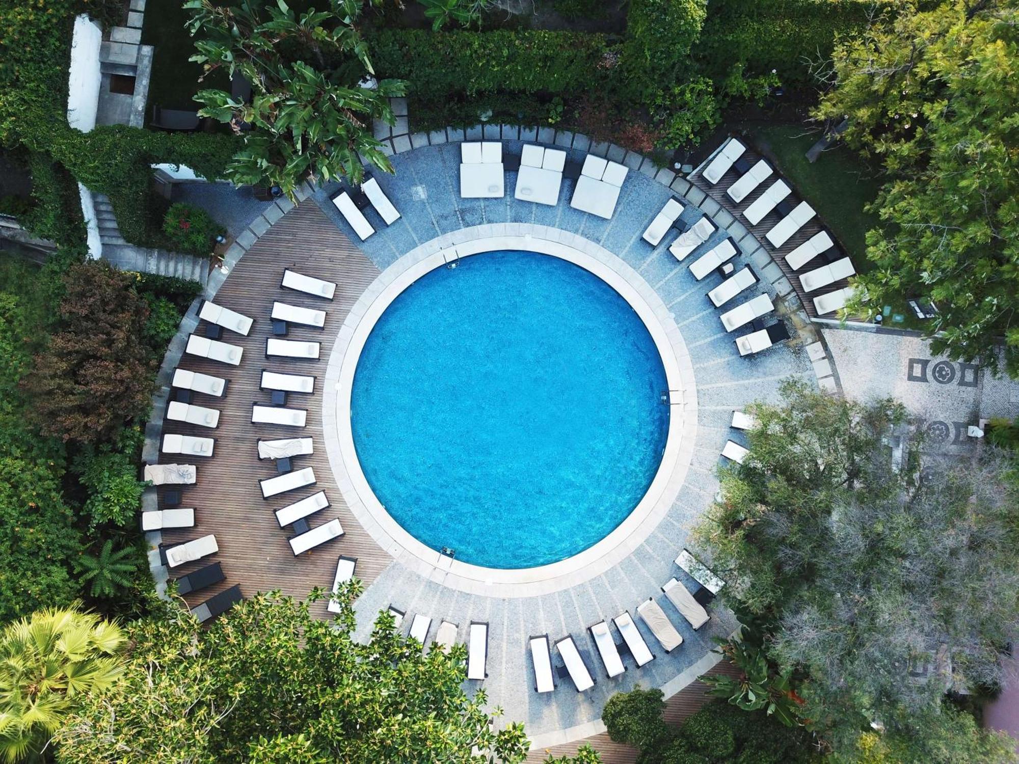 Tivoli Avenida Liberdade Lisboa - A Leading Hotel Of The World Kültér fotó Aerial view of the pool
